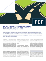 Dual-Track Transactions: Maximising The Options