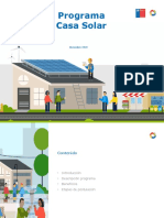 Programa Casa Solar: Diciembre 2020