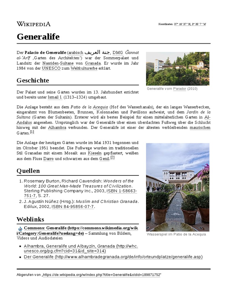 Generalife PDF