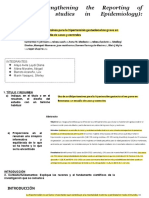 STROBE (Strengthening The Reporting of Observational Studies in Epidemiology) - Directrices