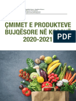 ÇMI MET E Produkteve Bujqësore NË Kosovë 2020-2021