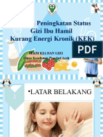 Upaya Peningkatan Status Gizi Ibu Hamil Kurang Energi Kronik (KEK)