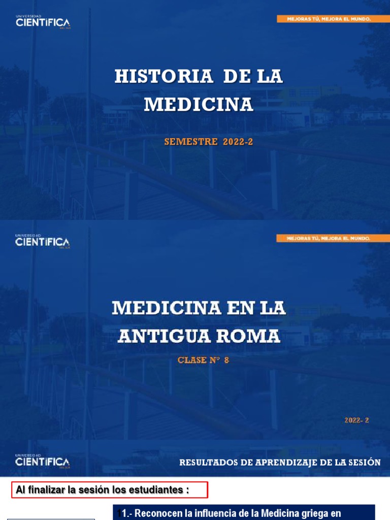 Medicina en la Antigua Roma | PDF | Medicina | Ciencias de la Salud