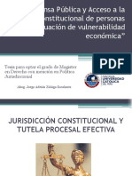 Acceso A La Justicia y Personas en Situación de Vulnerabilidad