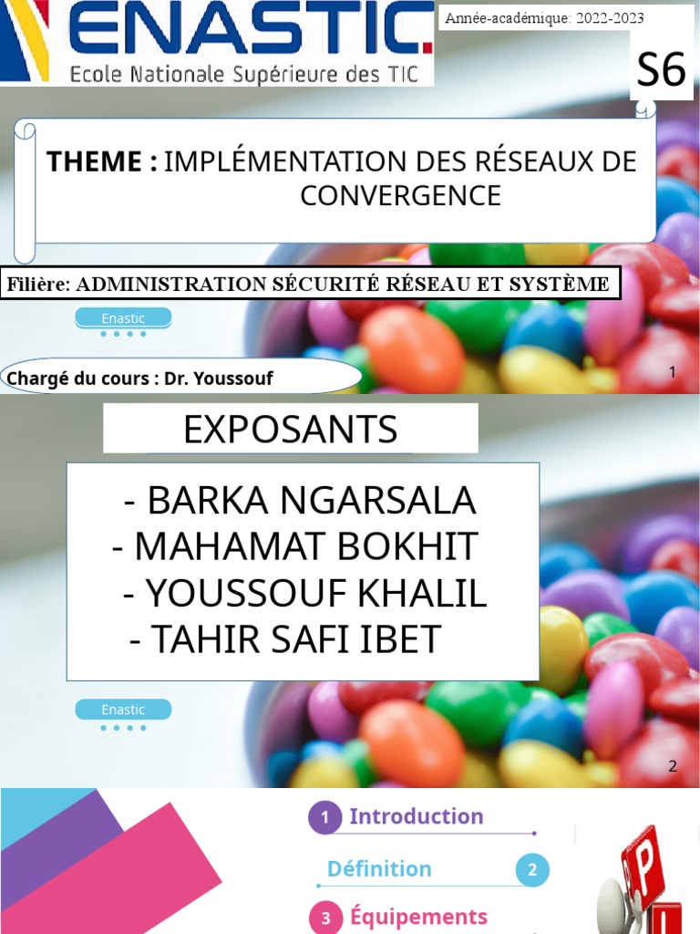 Implémentation des Réseaux Convergents | PDF | Vidéotéléphonie ...
