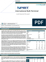 Company Detailed Report - Pakistan International Bulk Terminal Limited