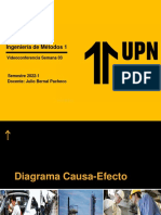 1.3 Diagrama Causa Efecto