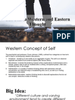 Lecture Notes 8 The Self in Western and Eastern Thought