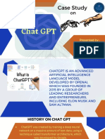 Chat GPT: Case Study