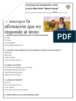 Evaluación literaria de Warma kuyay