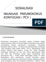 Sosialisasi: Imunisasi Pneumokokus Konyugasi (PCV)