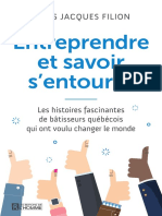 Entreprendre Et Savoir S'entourer: Louis Jacques Filion