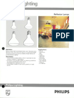 Philips Reflector Incandescent Lamps Bulletin 9-89