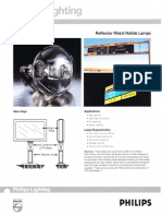 Philips Reflector Metal Halide Lamps Bulletin 12-92