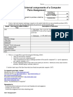 Unit 1 Assign 1 - Internal & External Components