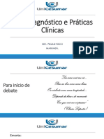 Psicodiagnóstico e Práticas Clínicas: Me. Paulo Ricci Maringá