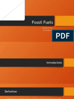 Fossil Fuels: Biology Project by Rayhan (X)