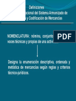 Clasificación Arancelaria