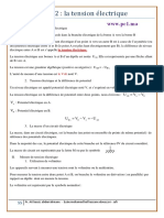 La Tension Electrique TC Prof - Ait Baaziz (WWW - Pc1.ma)