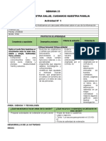 6to Grado Dia 21 de Setiembre Sesion