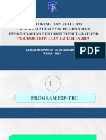 Monitoring Dan Evaluasi Program Seksi Pencegahan Dan Pengendalian Penyakit Menular (P2Pm)