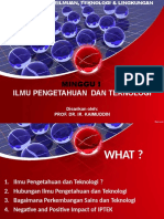 Ilmu Pengetahuan Dan Teknologi: Minggu I