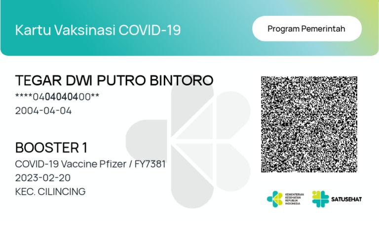 Sertifikat-Vaksin-Dosis 3-Rustanto-72 | PDF