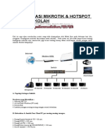 KONFIGURASI MIKROTIK Untuk Sekolah