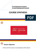 Course Synthesis - Final