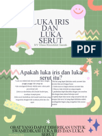 Luka Iris DAN Luka Serut: BY Ghina Rhoudatul Jannah