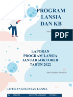 Program Lansia Dan KB: Santi Holydina, Amd - Keb