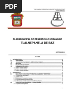 Plan Municipal de Desarrollo Urbano Septiembre