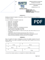 Level Filière Option Test: Duration: Examiner: M. Atangana