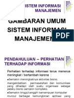 Gambaran Umum Sistem Informasi Manajemen 1