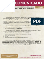 Benito Juárez, (Banco Del Bienestar) .: Asunto: Entrega de Medio de Pago de La Beca