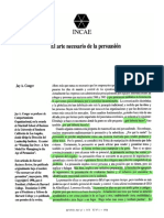 El Arte necesario de la persuasión