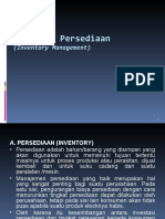 Manajemen Persediaan: (Inventory Management)