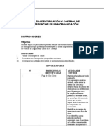 Taller Identificación y Control de Emergencias