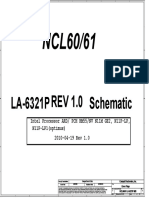Schematic diagram of LA-6321P motherboard