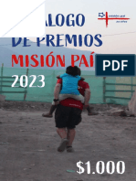 Catálogo de Premios: Misión País