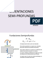 Cimentaciones Semi-Profundas