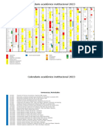 Calendario Académico Institucional 2023: Ene Feb Mar Abr May Jun Jul Ago Sep Oct Nov Dic Ene