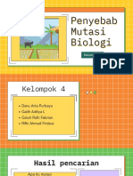 Penyebab Mutasi Biologi