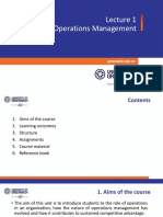 Operations Management