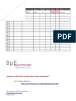 Tableau de Suivi Des Taches Excel