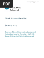 Mark Scheme (Results) January 2023