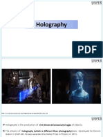 Holography (Unit 1)