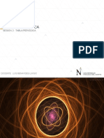 Química Biológica: Sesión 2: Tabla Periódica