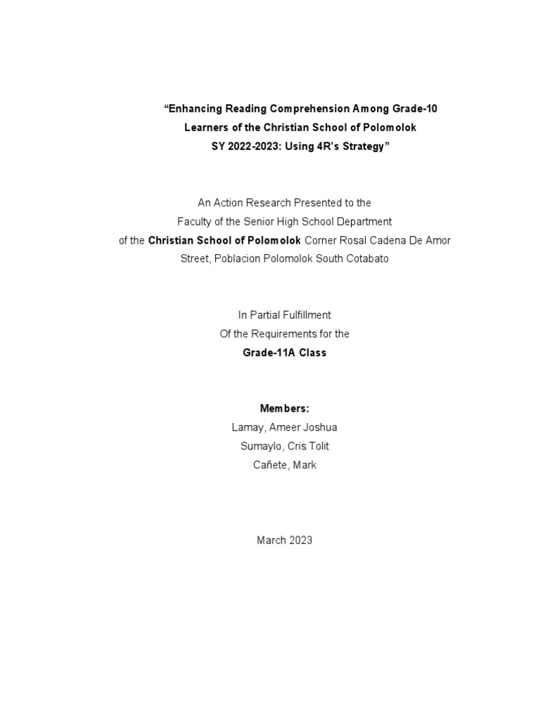 Enhancing Reading Comprehension Meaning In Hindi