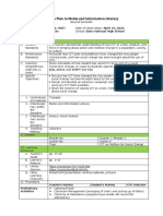 Lesson Plan in Media and Information Literacy: I. Objectives